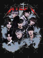 ATEEZ - Vintage 80's Rock Bootleg Shirt
