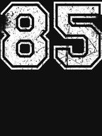 Vintage Number 85 Sports Team Shirt