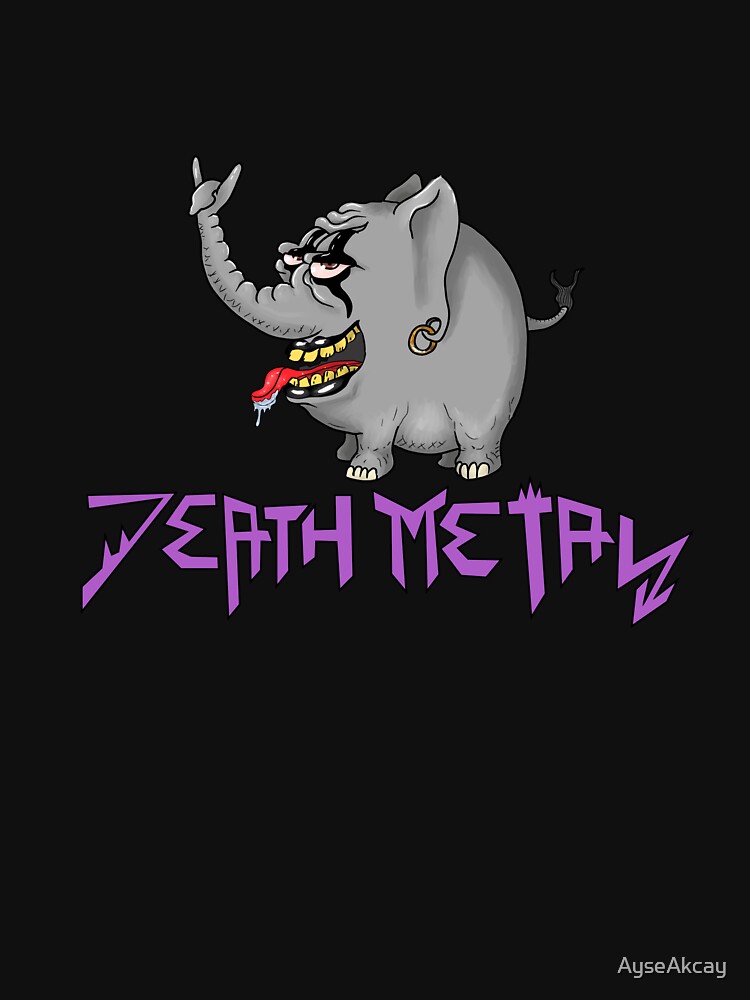 Death Metal Elephant Shirt