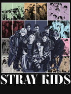 Stray Kids Stray Kids Run It Album Stray Kids Kpop Member Shirt