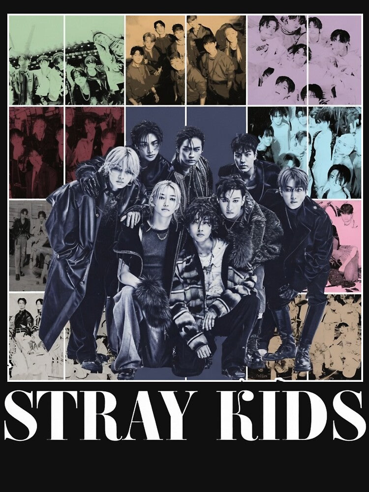Stray Kids Stray Kids Run It Album Stray Kids Kpop Member Shirt