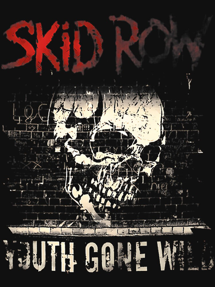 Skid Row Inspired Rock Band Graphic Design For Music Lovers Shirt