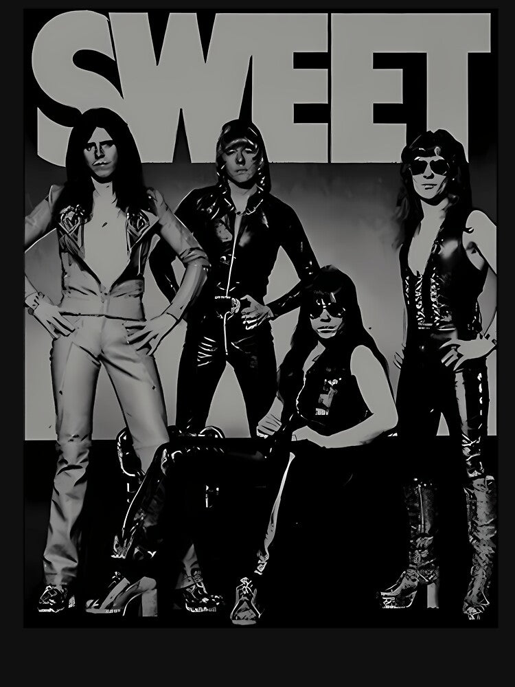 The Sweet Glam Rock Band Shirt