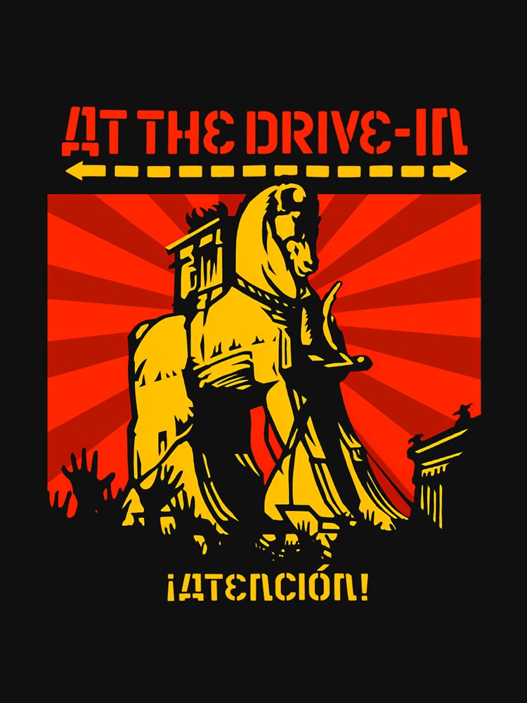 At The Drive In Attention Tour Shirt