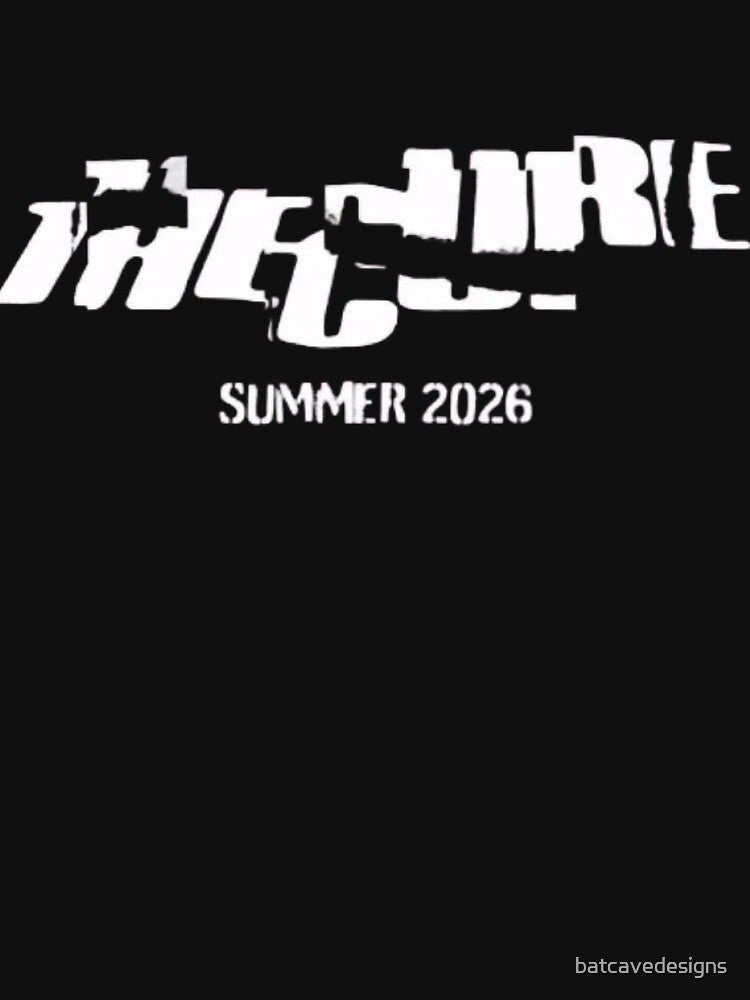 The Cure Summer 2026 Logo Gothic Rock Post Punk 80s Shirt