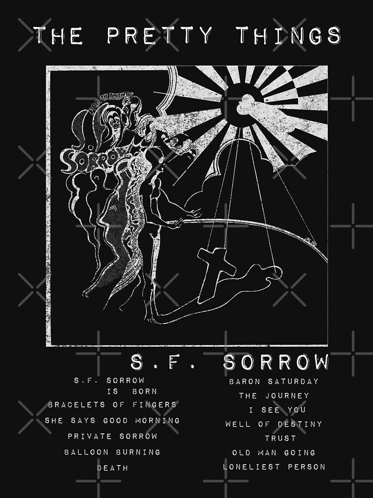 The Pretty Things - S F Sorrow Album Card Shirt