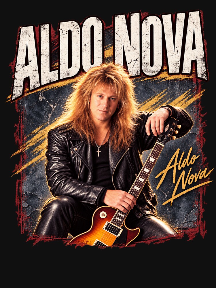 Aldo Nova Vintage Rock Graphic Shirt