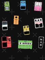 GUITAR PEDALS Pack All Over Print Mug Recording Studio Engineer Shirt