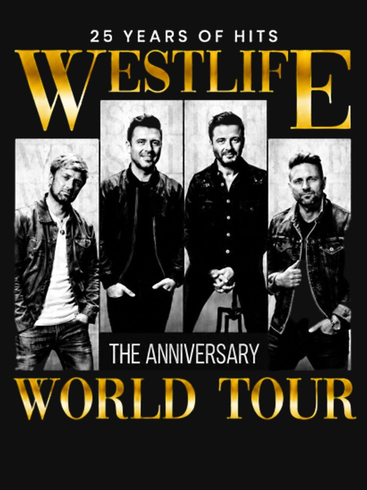 Westlife 25th Anniversary World Tour Shirt