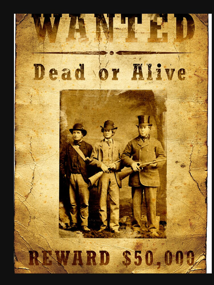Outlaw Wanted Reward Shirt