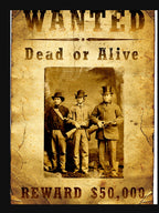 Outlaw Wanted Reward Shirt