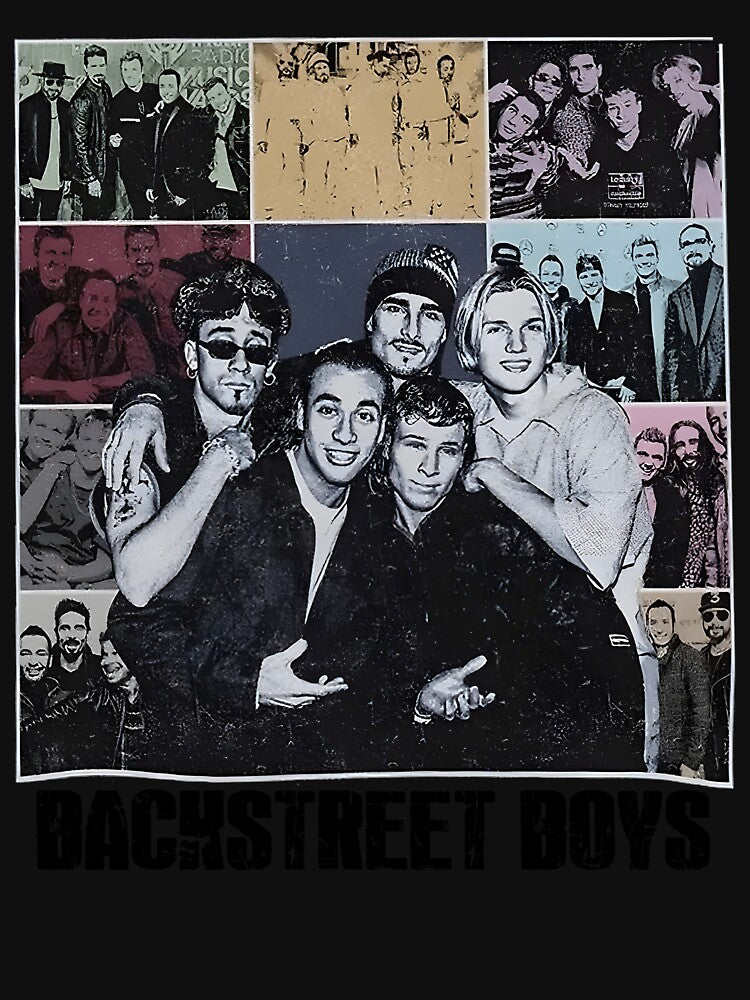 Backstreet Boys Retro 90s Vintage Memories Fan Art Shirt