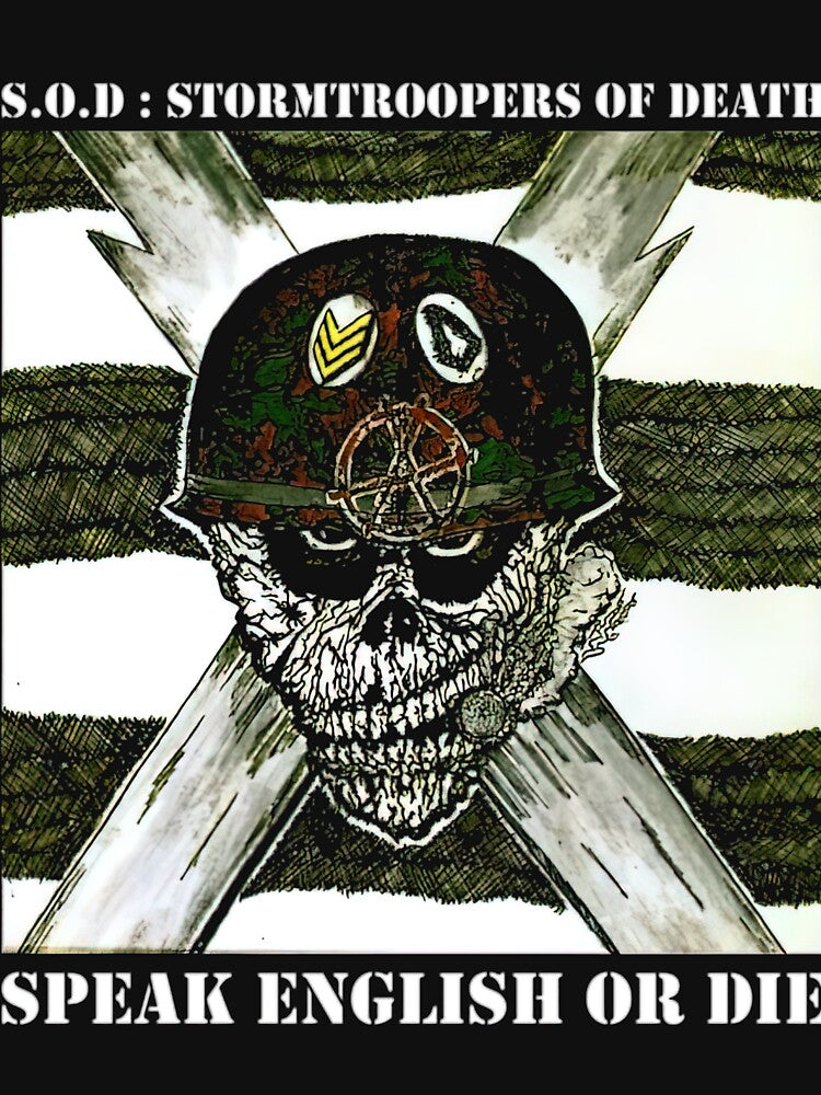 S O D Stormtroopers Of Death Band Shirt