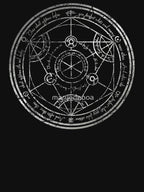 Human Transmutation Circle - Silver Grunge Shirt