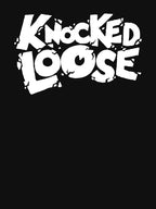 Knocked Loose White Logo Type Shirt