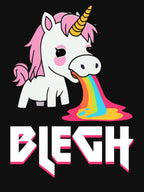 Blegh Heavy Metal Metalcore Deathcore Unicorn6 Shirt