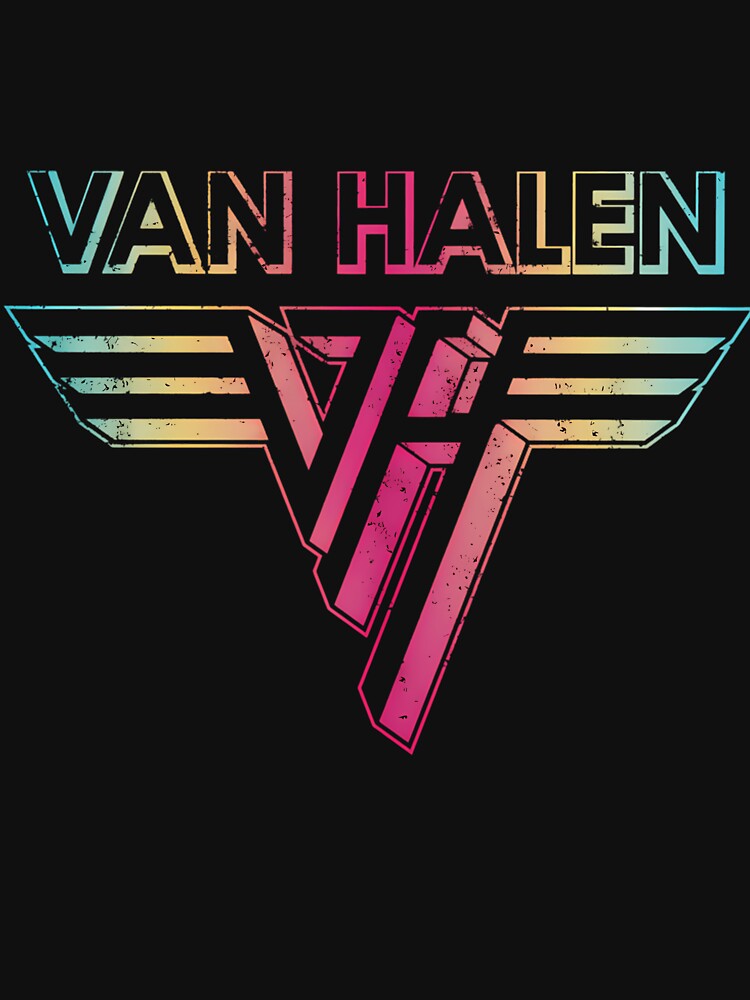 Van Halen Rainbow Gradient Winged Shirt