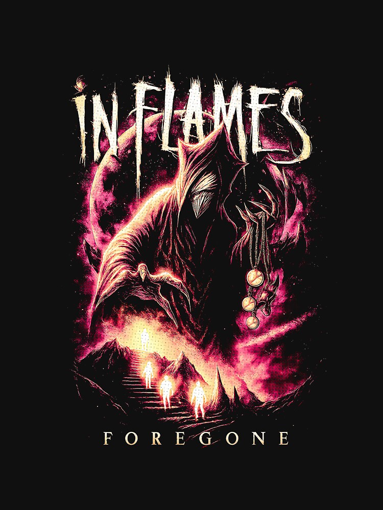 Melodic Death Metal Dark Fantasy In Flames Foregone Artwork Shirt