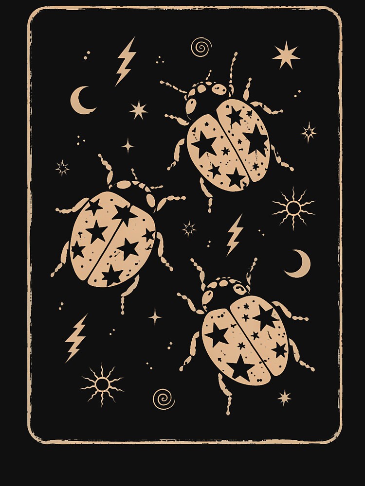Ladybugs And Stars Y2K Grunge Shirt