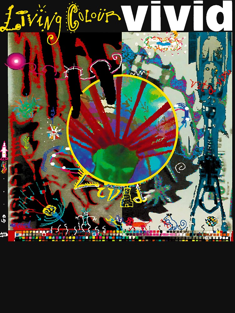 Living Colour Rock Band Legend Vivid Album Shirt