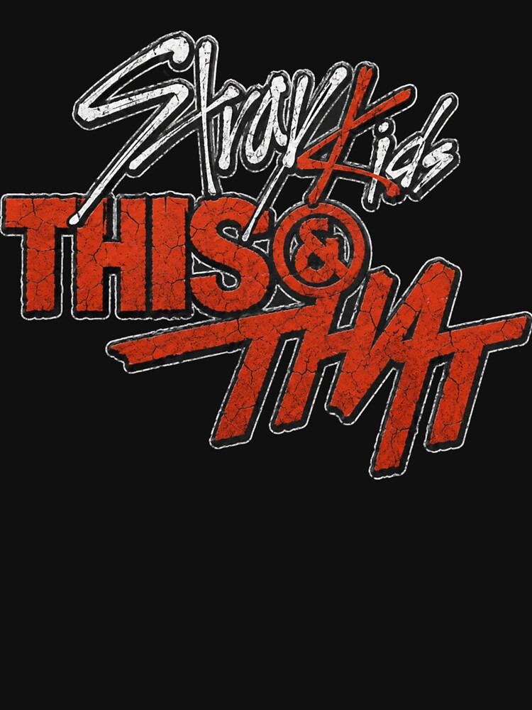 Stray Kids This & That Tracklist Stray Kids Run It World Tour Kpop Shirt