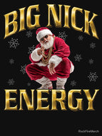 Bootleg Y2K Rap Santa Big Nick Energy Shirt