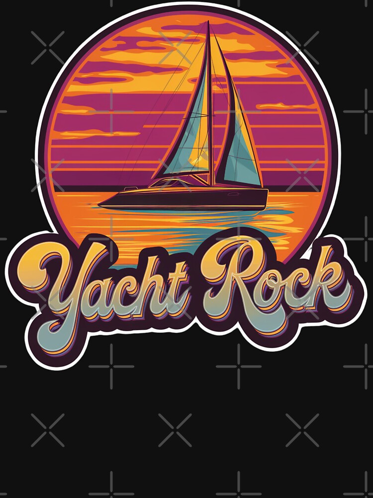 Yacht Rock Sunset 70s Style Shirt