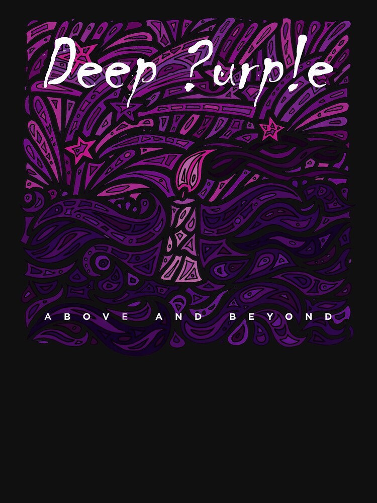Purple Black Night Shirt