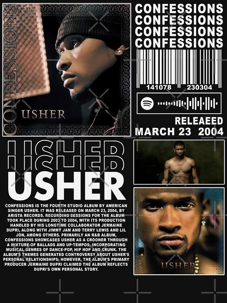 Usher Rap Vintage 90s Shirt