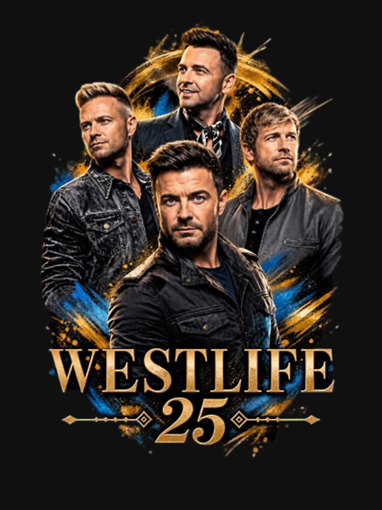 Westlife 25 Anniversary Tour Shirt