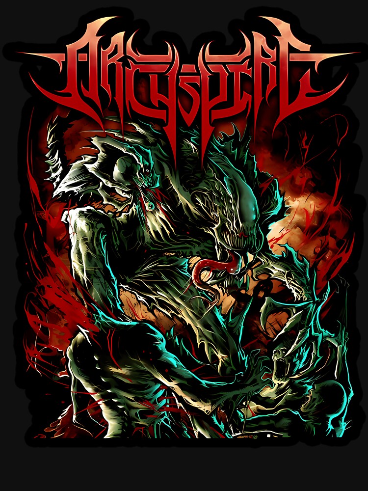 Technical Death Metal Creature Battle Shirt