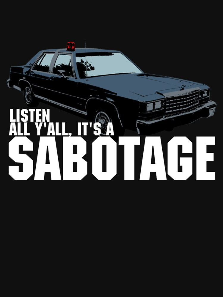 Sabotage Beastie Boys Car Shirt