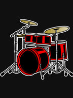 Drummer Drum Set Shirt