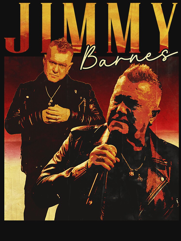 Jimmy Barnes Vintage Rock Aesthetic Shirt