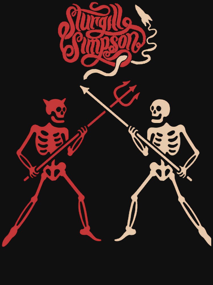 Sturgill Simpson Skull Shirt