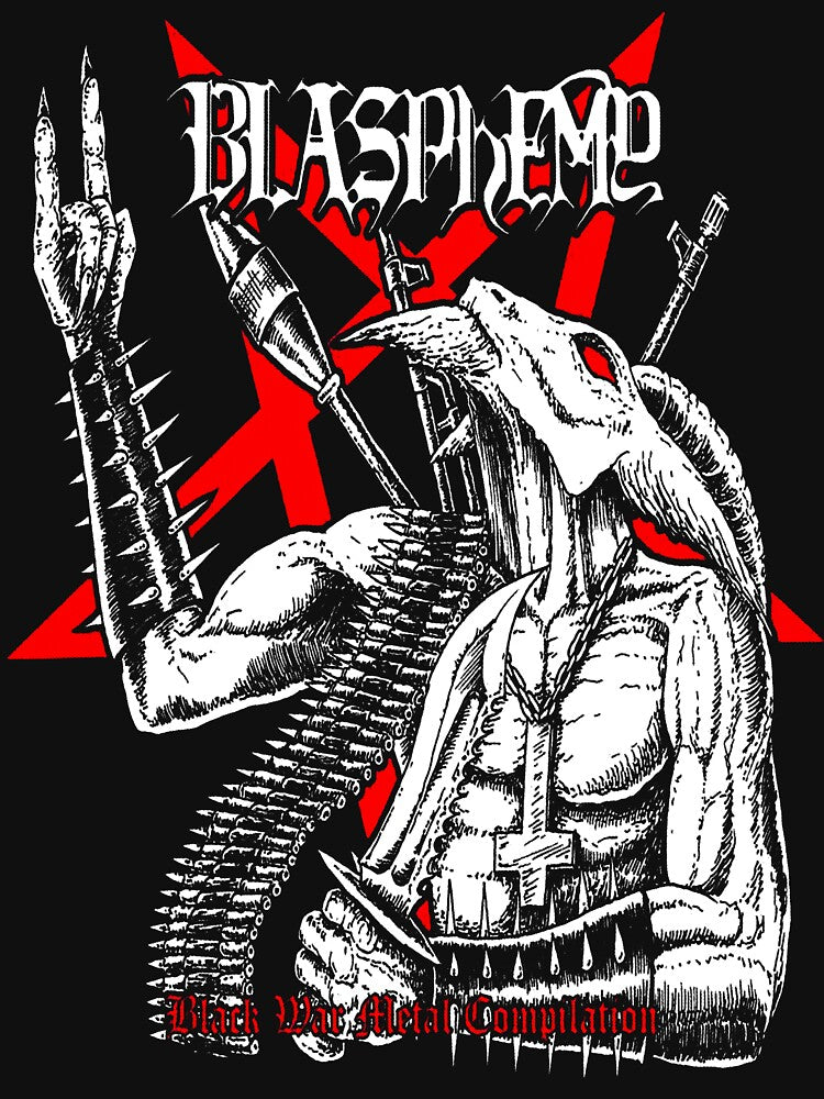 Blasphemy Black Metal War Compilation Artwork Shirt