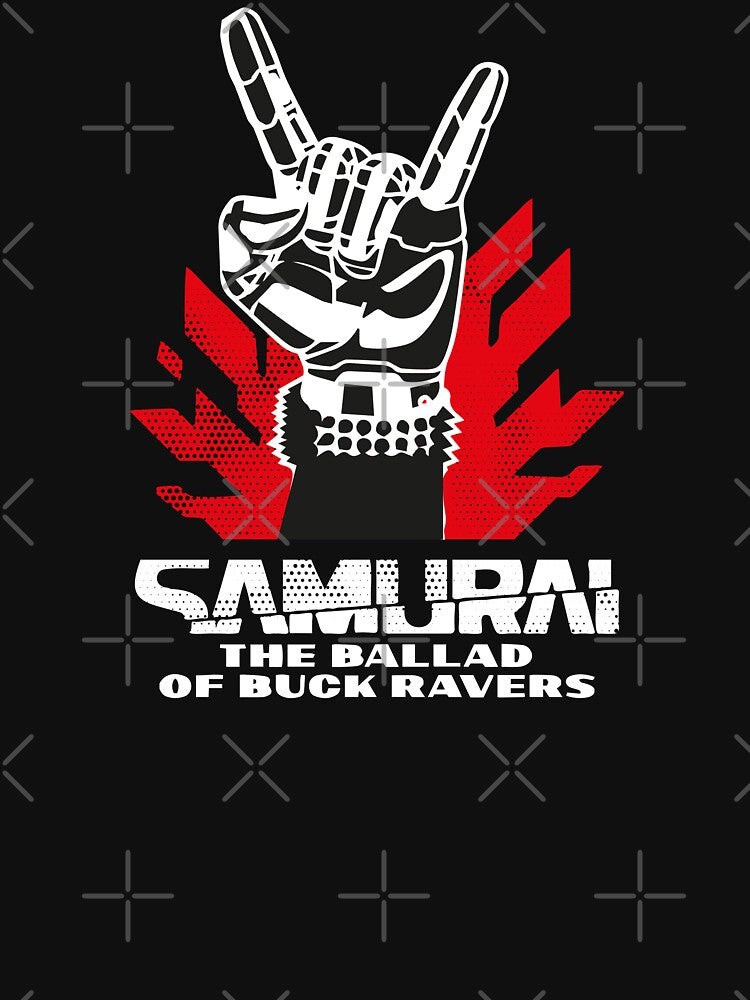 Samurai Rock Group The Ballad Of Buck Ravers Shirt