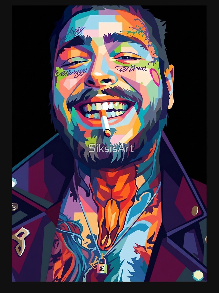 Post Malone Wpap Pop Art Shirt