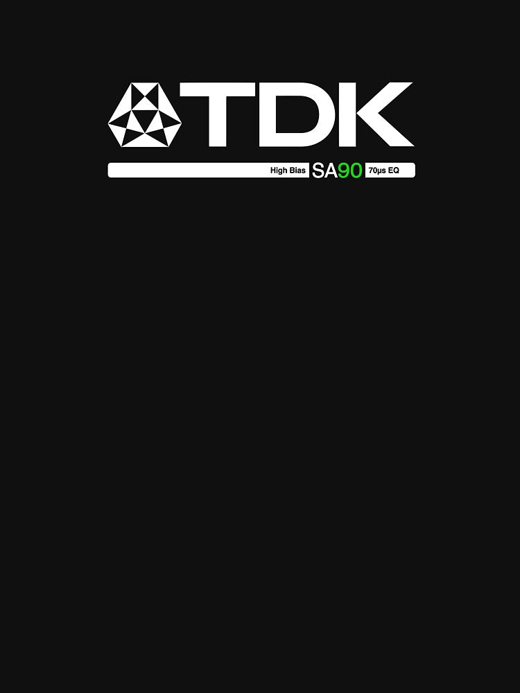 TDK SA-90 Cassette Logo Shirt