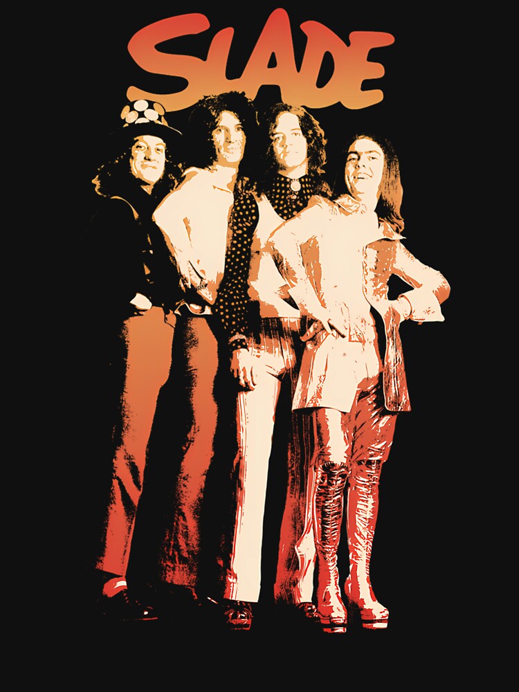 Slade Glam Rock Band 70s Music Shirt