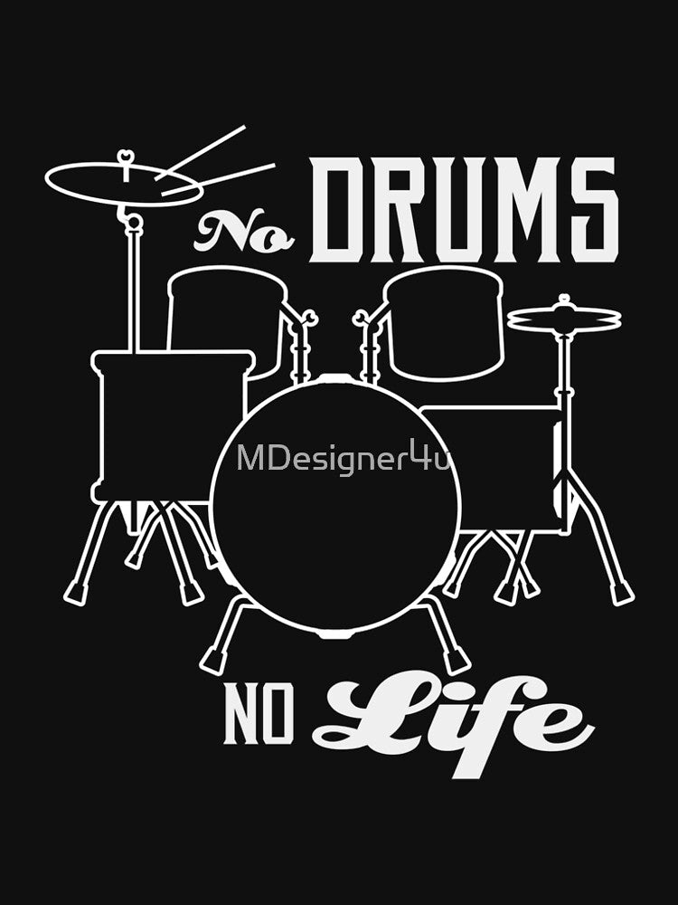 Drums Drummer Music Cool Musician Shirt
