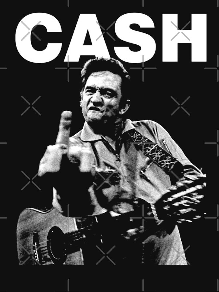 Johnny Cash - Middle Finger Vintage Shirt