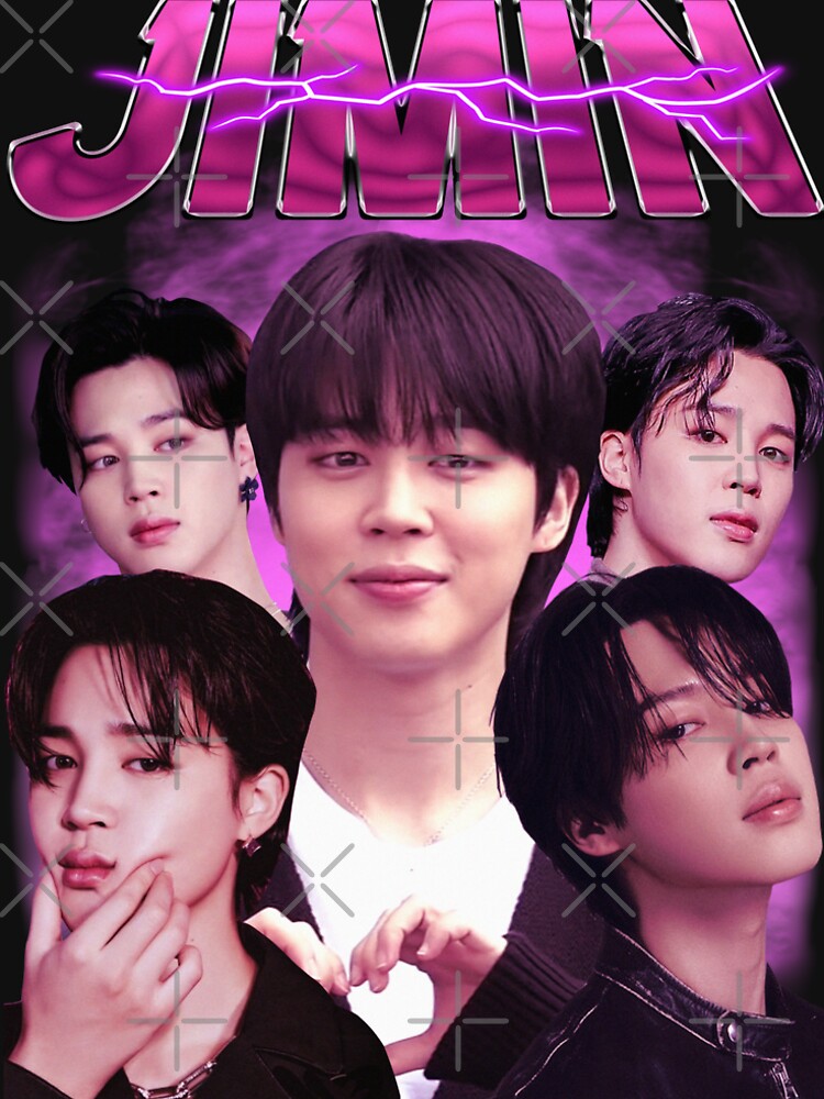 Jimin Vintage Retro Design Shirt