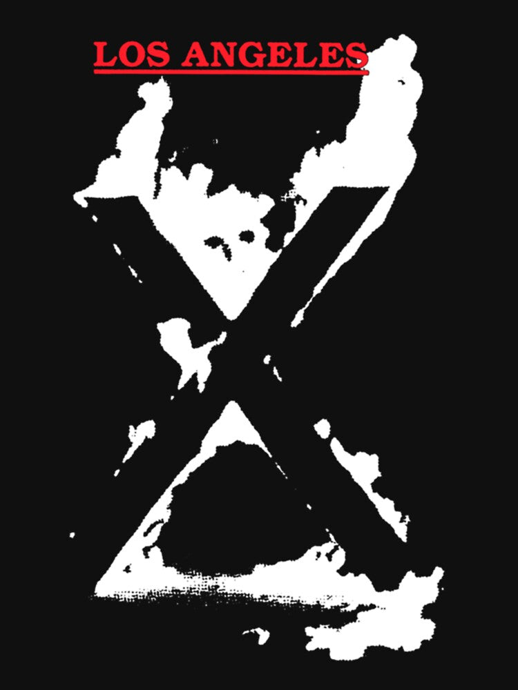 X Los Angeles Punk Hardcore Shirt