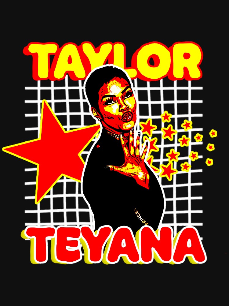 Teyana Taylor R&B Singer Glamorous Retro Fashion Shirt