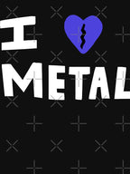 I Love Metal Elliott Smith Shirt