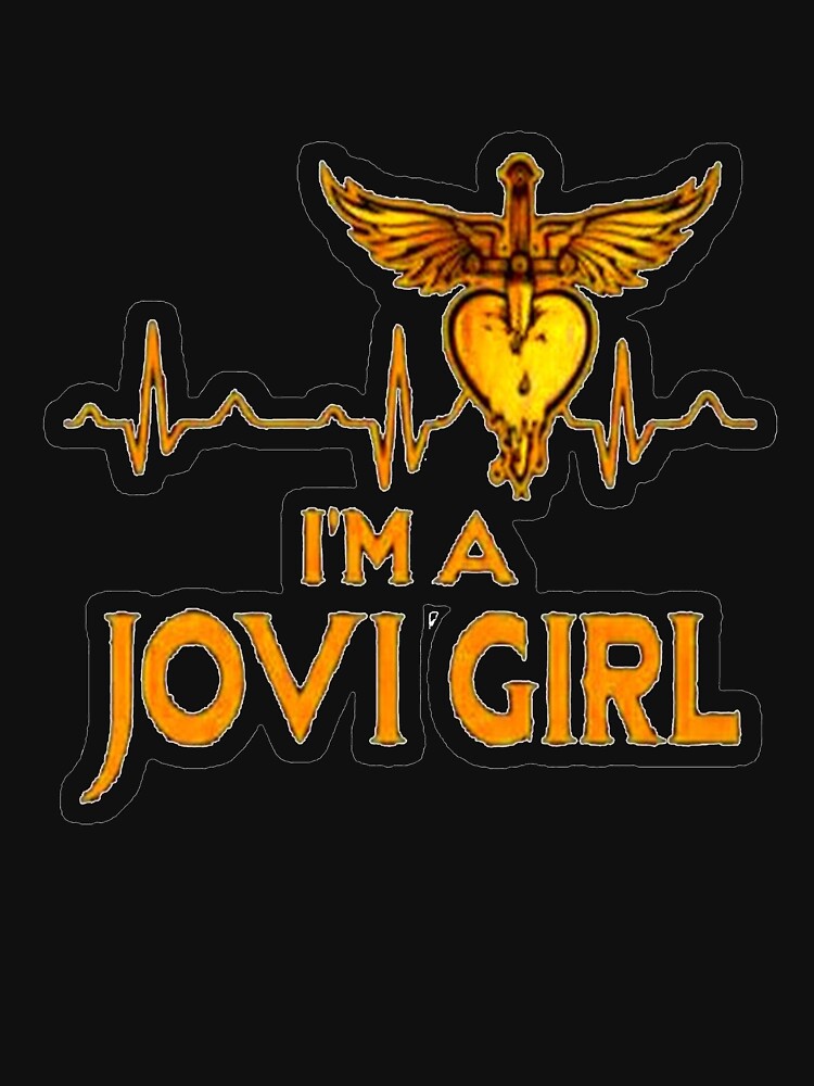 Jovi Girl Bon Jovi Best Selling Shirt