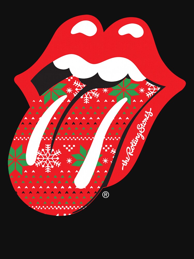 Stones Christmas Plaid Tongue Shirt