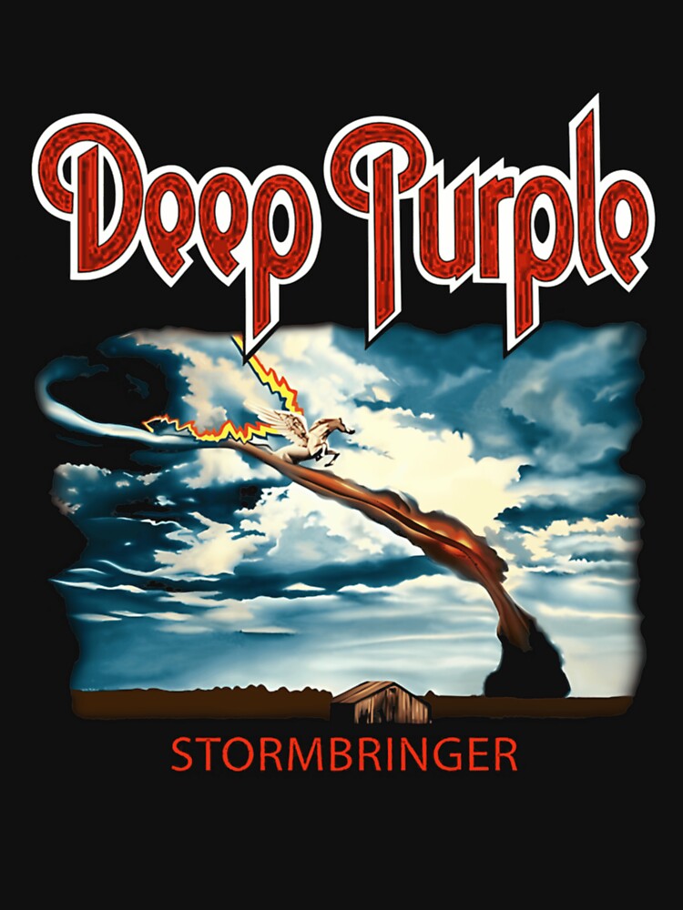 Deep Purple Stormbringer Pegasus Fantasy Design Shirt