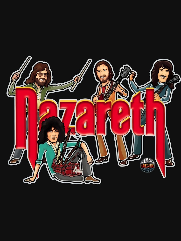 Nazareths Band Caricature Rock Shirt